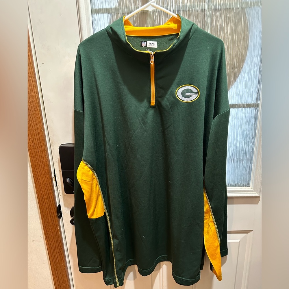 Green Bay Packers 3x quarter zip pullover